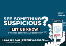 See Something Suspicious? Let Us know