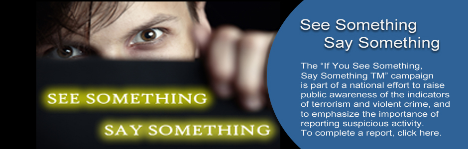 See Something, Say Something